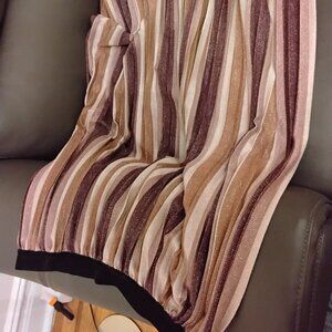 ONLY Metalic Maxi - Midi Skirt Purple